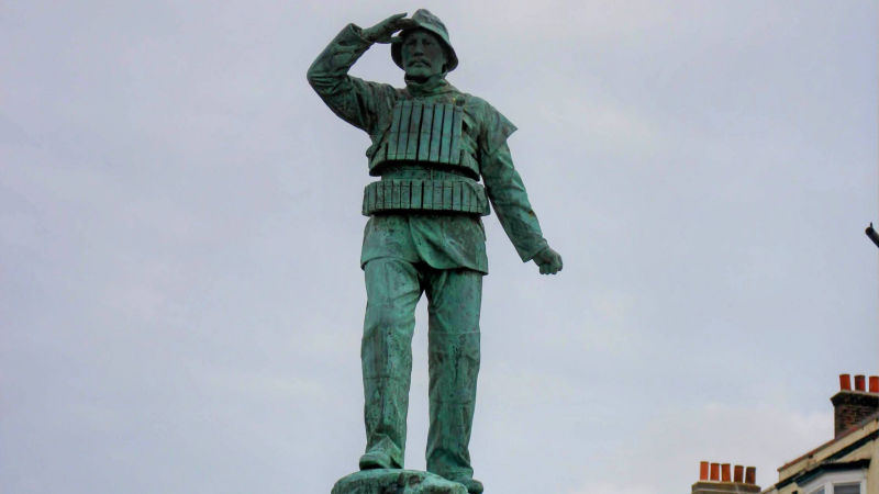 Lifeboatman Memorial Statue