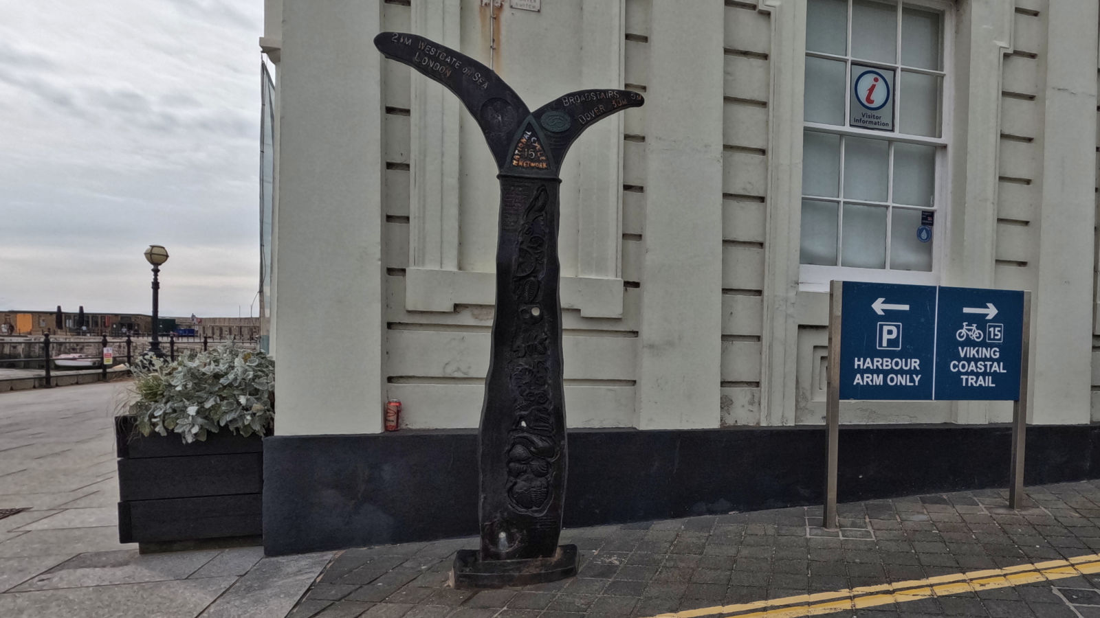 Margate Millennium Milepost Margate Millennium Milepost