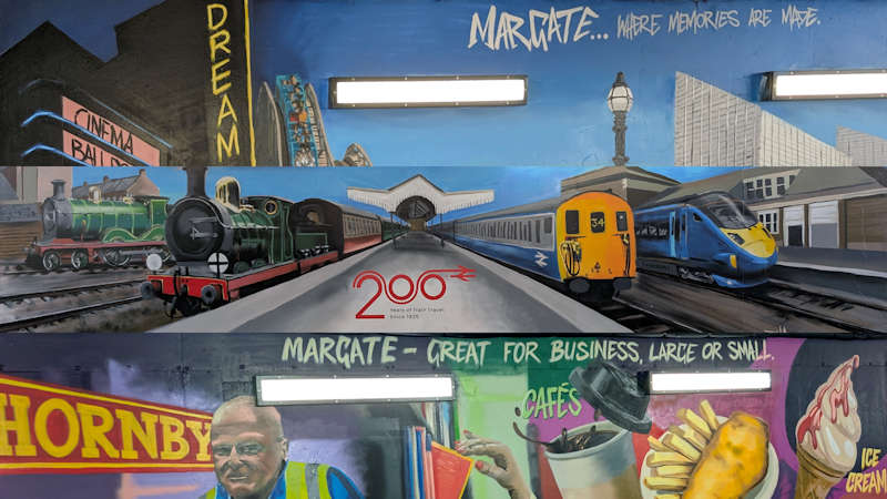 Margate Station Murals