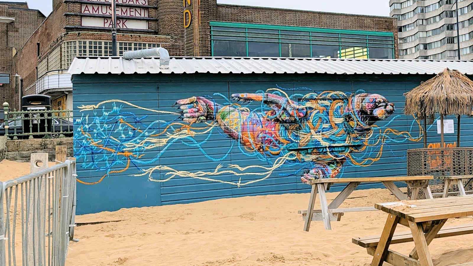 Sea Shed Mural Sea Shed Mural