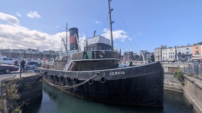 Steam Tug Cervia in Ramsgate Steam Tug Cervia