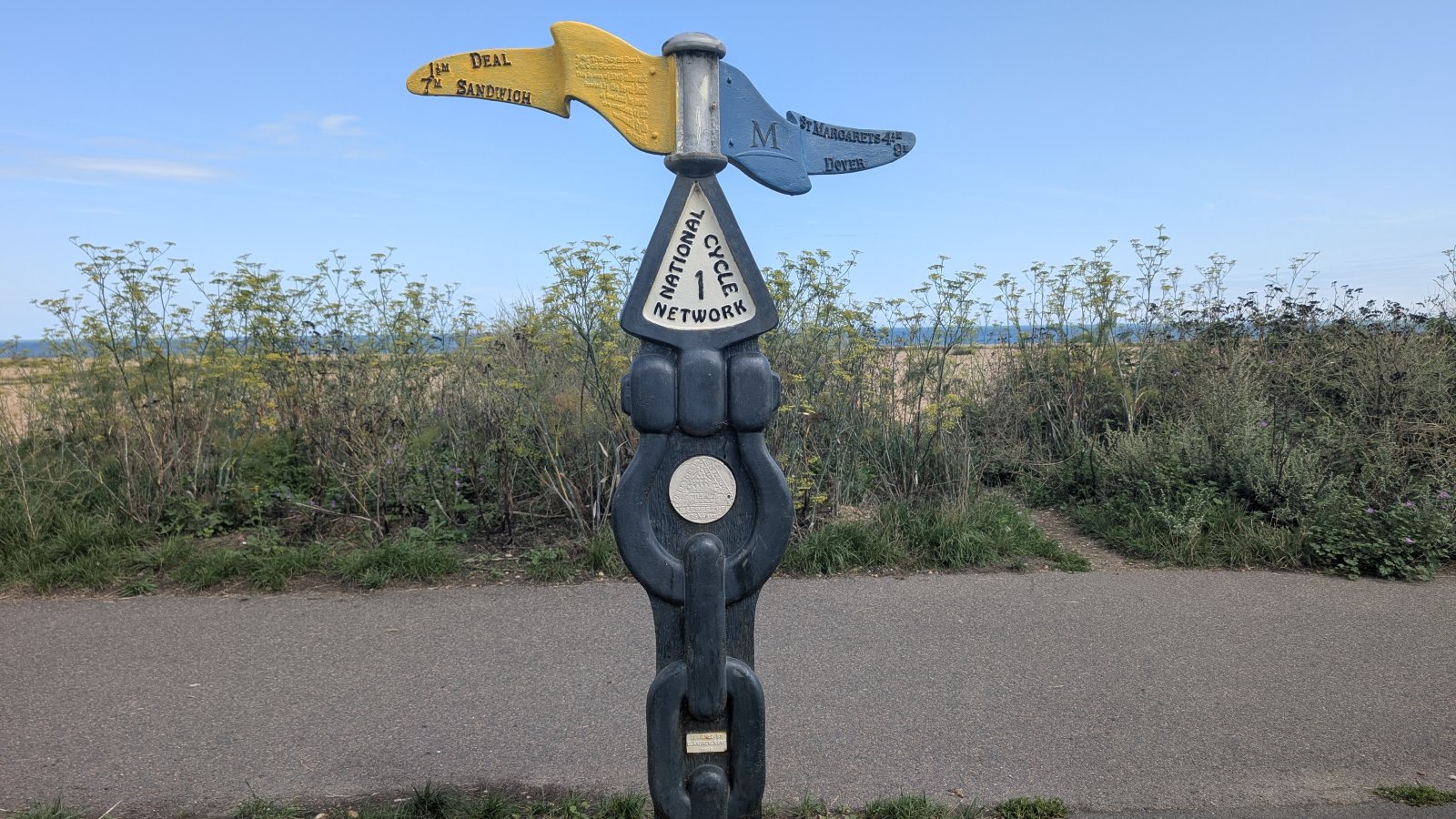 Walmer Millennium Milepost